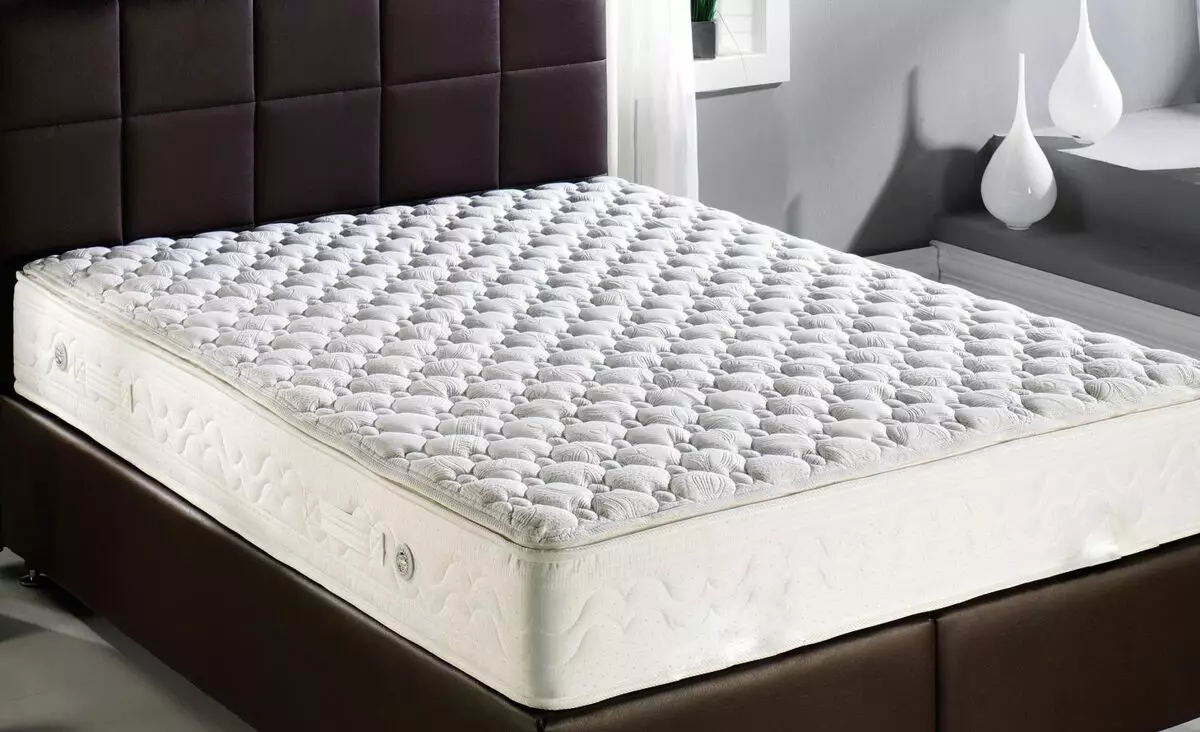 Orthopedic Mattrices: Mattress Mattress 160x200 and 140x200, 180x200 and other mattress covers. Rating of the best mattress covers. How to choose a hard mattress? 21580_3