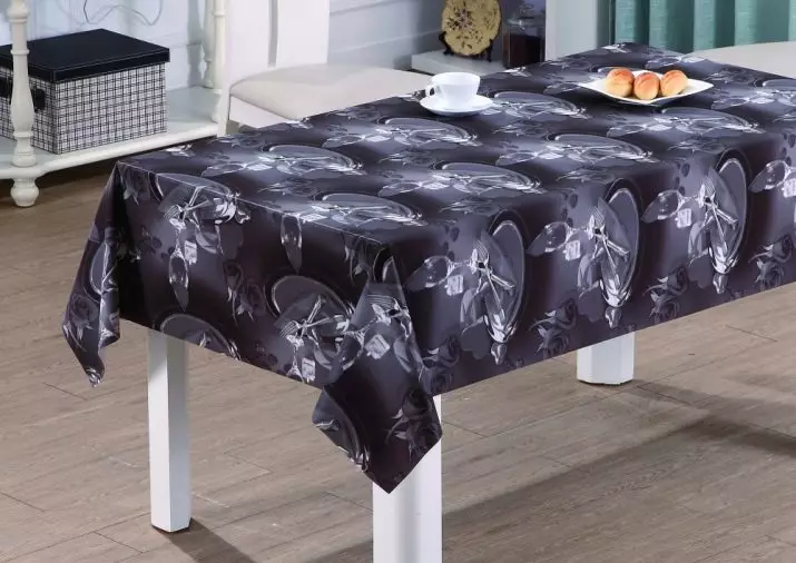ქსოვილის დაფუძნებული oilcloth: წებოვანი cutlence tablecloths გერმანიიდან და PVC წებოს შესახებ ქსოვილები საწყისი იტალიიდან, სხვა ვარიანტი სამზარეულო 21592_33
