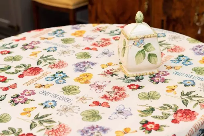 Tapestry Khăn trải bàn: Từ Ý và Tây Ban Nha, Khăn trải bàn tròn và hình bầu dục trên bàn, mô hình lễ hội và bình thường, 160x220 và các kích thước khác 21606_24