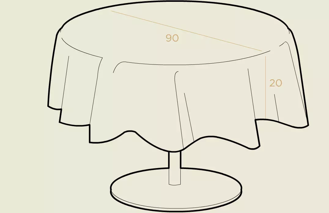 ผ้าปูโต๊ะสีขาว (35 รูป): ผ้าปูโต๊ะสีขาวหิมะบนโต๊ะฝ้ายและอื่น ๆ สีดำและสีขาวและผ้าปูโต๊ะที่สวยงามอื่น ๆ 21608_21