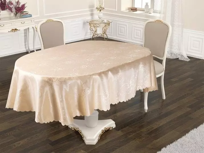 防水桌布：厨房防水桌布污渍的浸渍类型。来自法国和意大利的桌子上的模型，组织类型。如何擦除防水桌布？ 21616_11