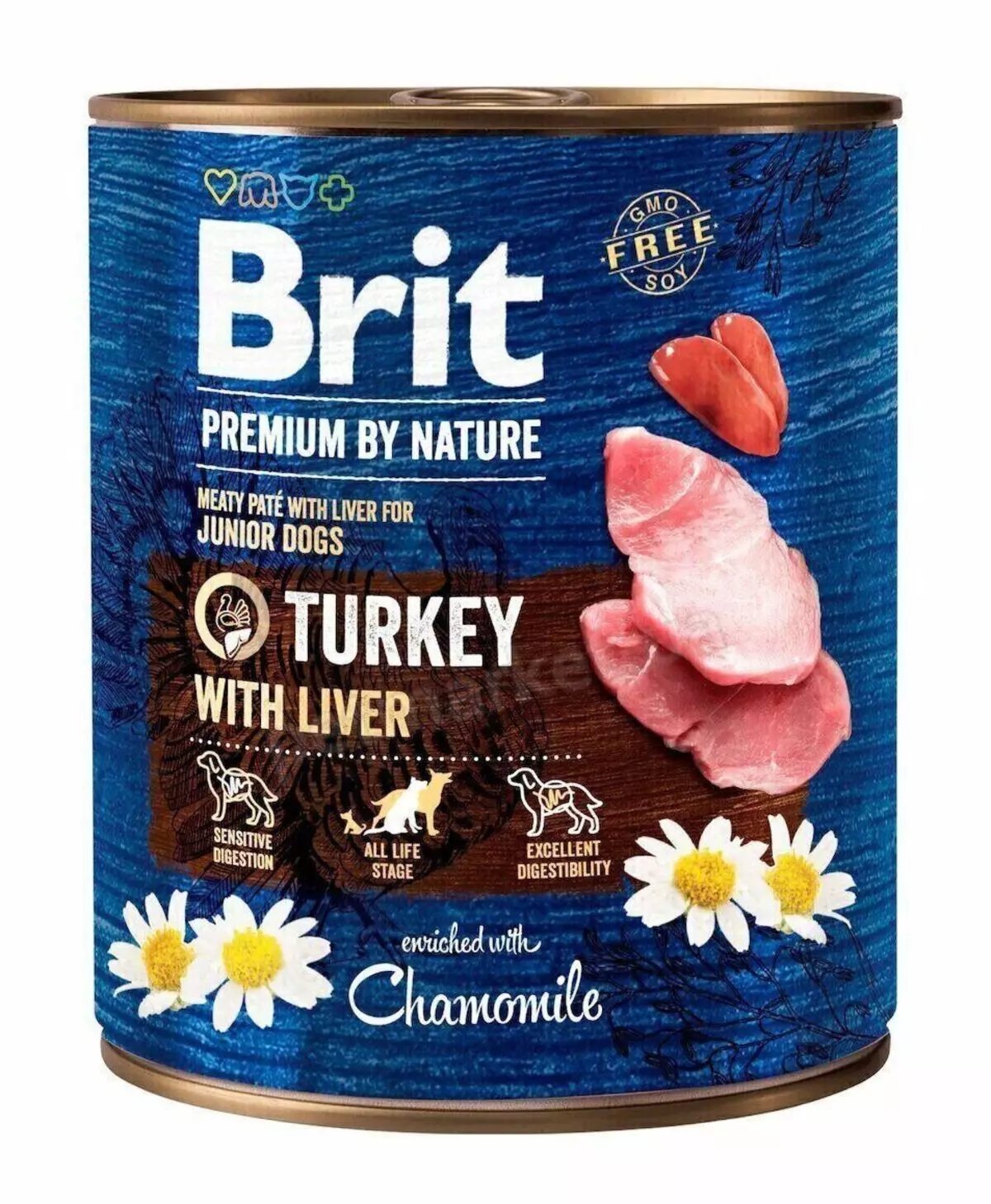 Canned food Brit: Wet food 850 g and other volume for adult dogs, reviews 21634_11