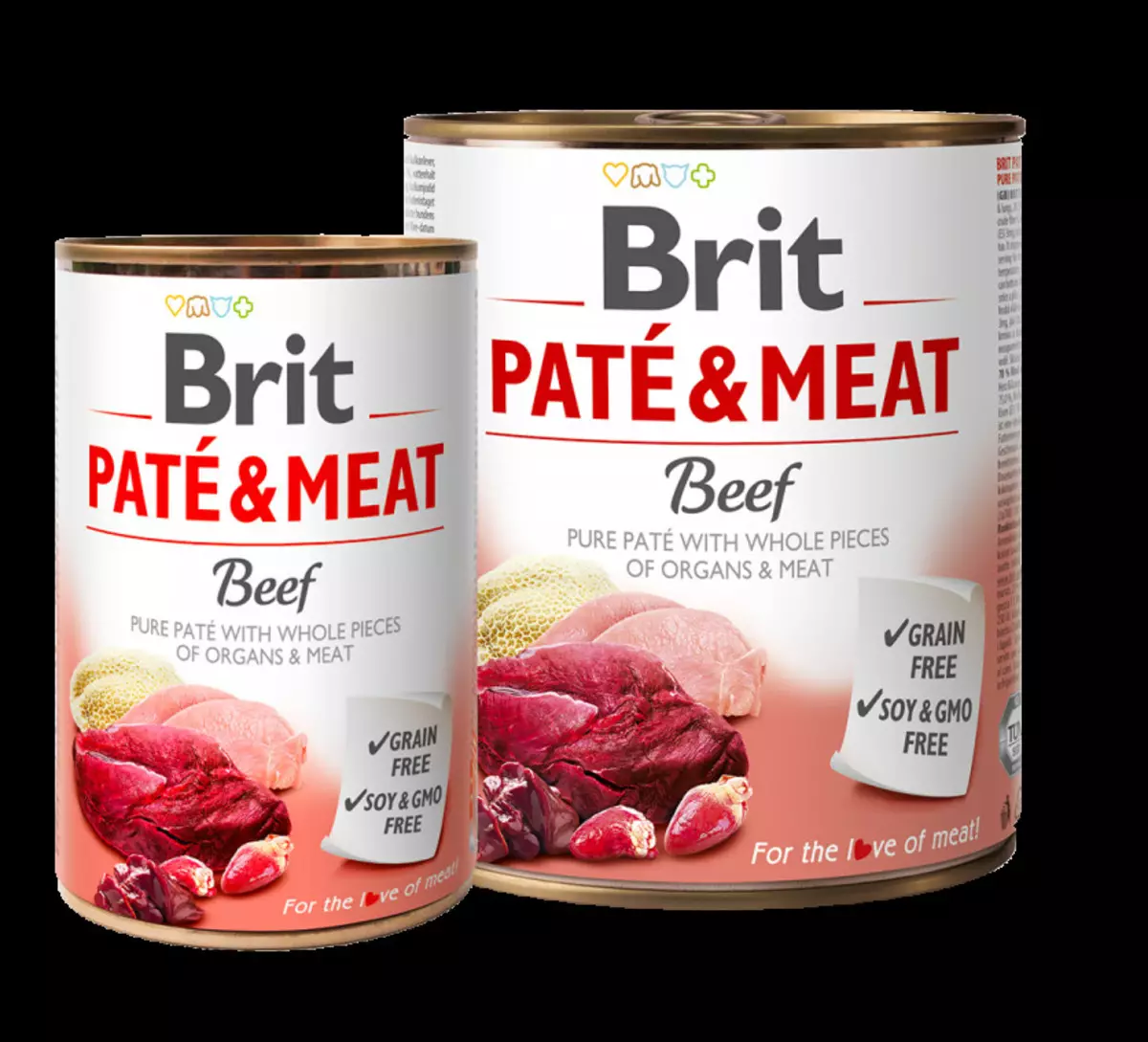 Κονσερβοποιημένα τρόφιμα Brit: υγρό φαγητό 850 g και άλλος όγκος για ενήλικες σκυλιά, σχόλια 21634_13