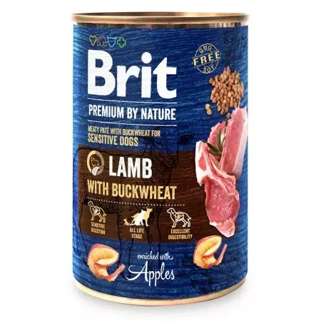 Canned food Brit: Wet food 850 g and other volume for adult dogs, reviews 21634_2