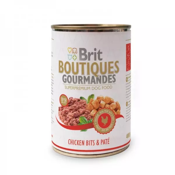 Canned food Brit: Wet food 850 g and other volume for adult dogs, reviews 21634_5