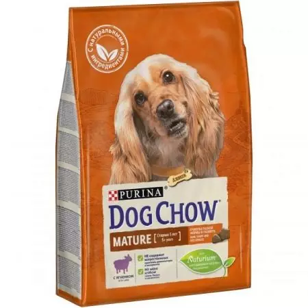 Kuiva syöttö Purina Dog Chow: Koostumus. Aikuisten rehujen ja muiden tuotteiden. yleinen kuvaus 21636_10