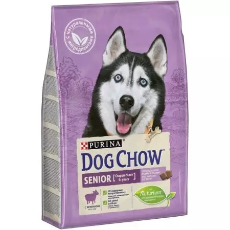 Dry sa pagpakaon sa Purina Dog Chow: Pagsulat. Adult feed ug uban pang mga produkto. Kinatibuk-ang paghulagway 21636_11