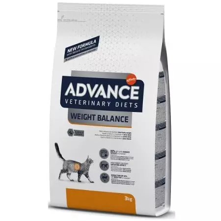 Feed Advance: Komposisi makanan kering, pengeluar dan ciri negara. Makan untuk kucing yang disterilkan, dewasa mini untuk anjing dan lain-lain. Ulasan 21638_11