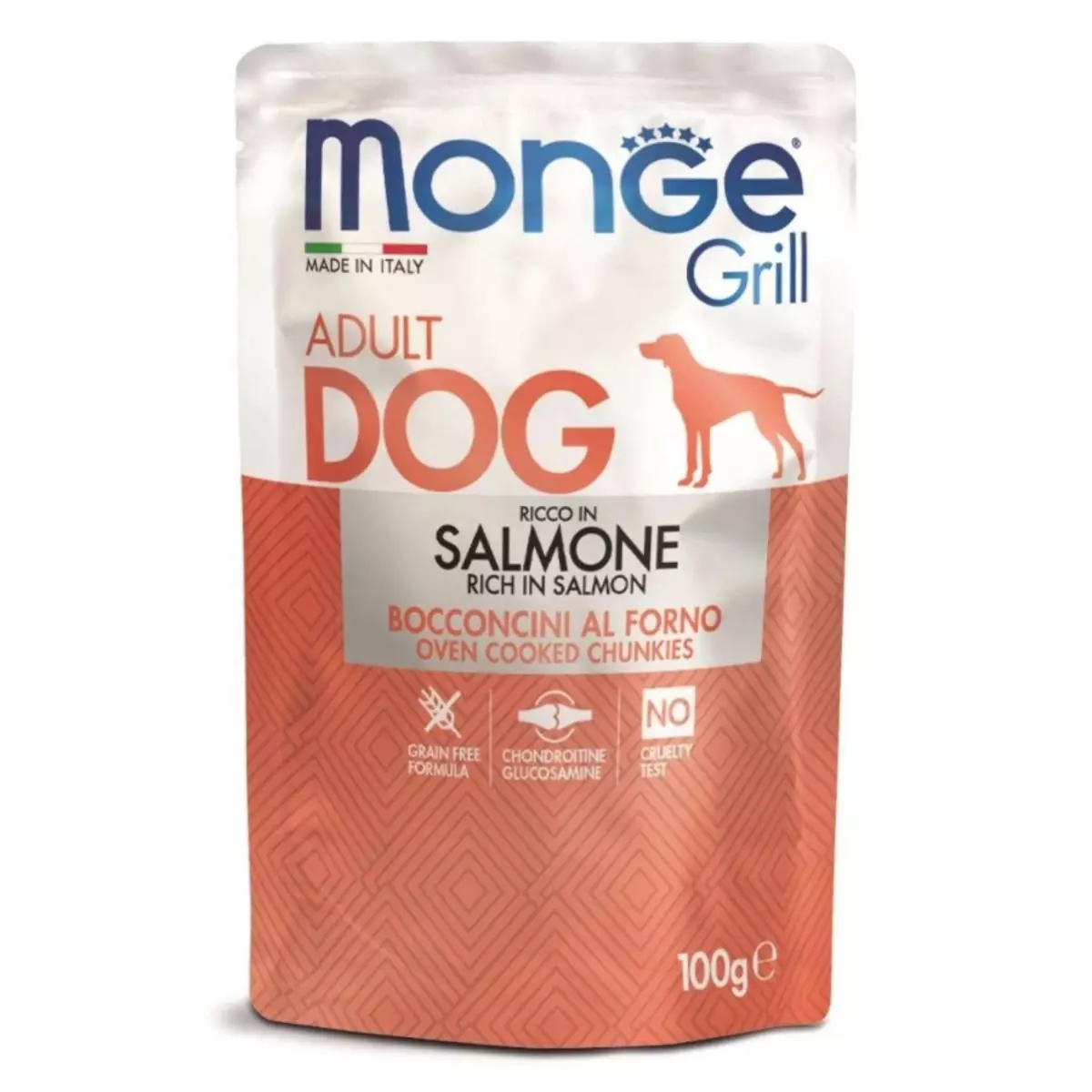 Monge Pes Feed: Zloženie konzervovaných potravín (mokré psie) a suché krmivá, pakety 12-15 kg. Posolový krém s jahňacím psom Bwild Obilie zadarmo a ďalšie produkty, recenzie 21642_24