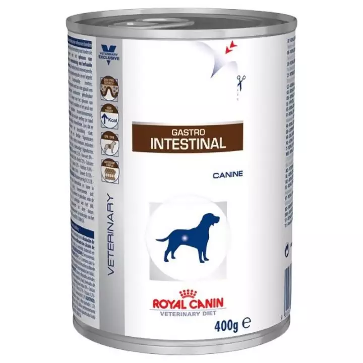 Alimentos úmidos para cães Royal Canin: comida enlatada, frango e aranhas com alimentos líquidos, recuperação e outros produtos, composição 21644_4