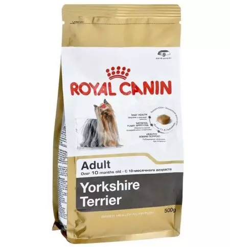 Krmivo Royal Canin pre Yorkshire Teriér: Pre šteniatka a dospelých psov, suché a mokré potraviny, ich zloženie. Nuance of kŕmenie 21645_8