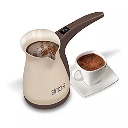 Turks Electric: máquina de café de café con oficina de automóbiles cando está fervendo, modelos Gorenje e sinbo, comentarios 21652_21