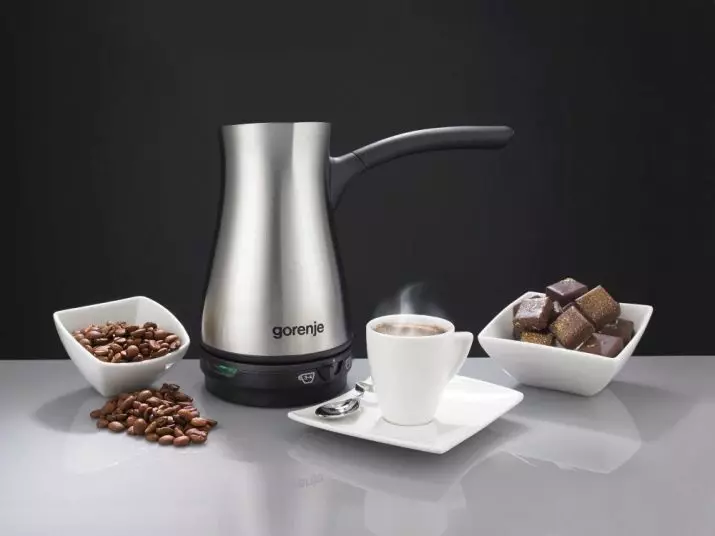 Electric Turks: Kohvi hiire kohvimasin Auto kontoriga keetmisel mudelid Gorenje ja Sinbo, ülevaateid 21652_4