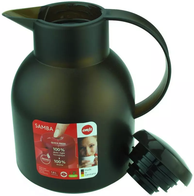 Thermoss üveges lombikokkal: 1, 2 és 3 liter. Jobb fémes lombikok? Thermos minősítés tea és élelmiszer. Thermoss dupla falakkal és más modellekkel 21705_32