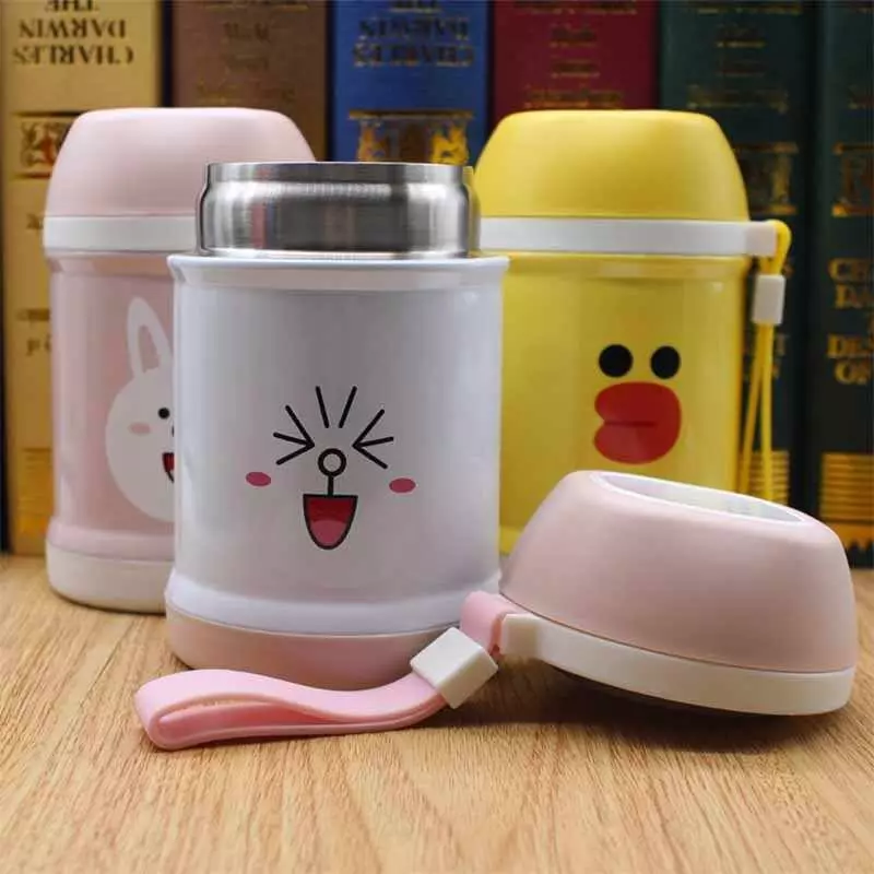 Bình giữ nhiệt cho súp: Thermos súp với cổ họng rộng và cho các món ăn đầu tiên, thứ hạng của các mô hình tốt nhất. Bao nhiêu tôi có thể lưu trữ súp trong một phích nước nóng? 21728_11