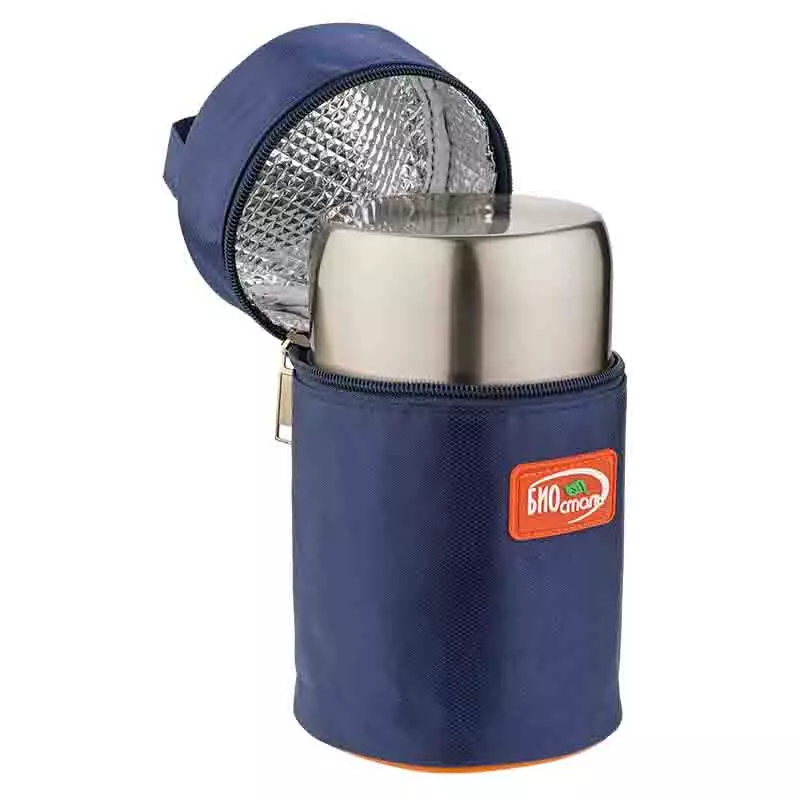 THERMOS kuri isupu: isupu ya thermo ifite umuhogo mubunini no kumasahani ya mbere, urutonde rwibitegererezo byiza. Ni bangahe nshobora kubika isupu muri THERMO YASHYA? 21728_30