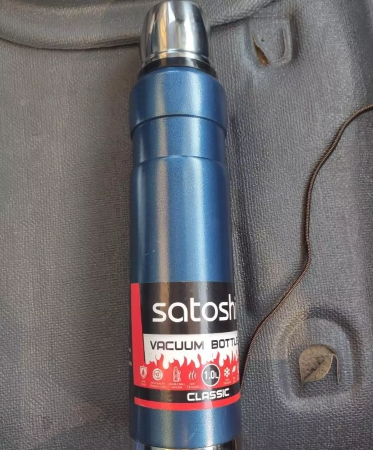 Satoshi thermoses: per 1 l and 450 ml, children's 0.5 l, for food and lunch box, with a tube and other metal models from the manufacturer. Customer Reviews 21746_27