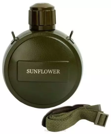 Sunflower thermoses: plug, quality and other characteristics of the thermos of the company. Overview of Chinese models for food, on 1 l and 2 l, other options 21753_13