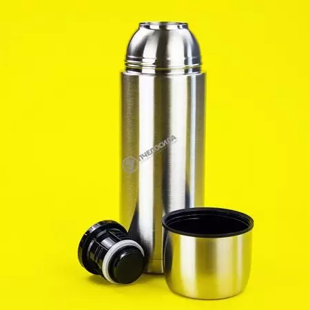 Sunflower thermoses: plug, quality and other characteristics of the thermos of the company. Overview of Chinese models for food, on 1 l and 2 l, other options 21753_5