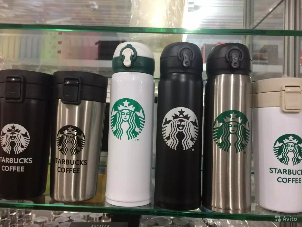 Starbucks Thermoses: Kakaretso ea Metal Talant Thermoses bakeng sa kofi le tee e ntšo le mefuta e meng, litlhahlobo tse ling tsa bareki 21757_14