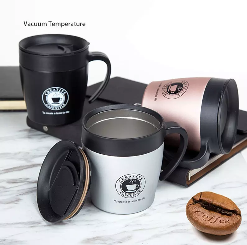 Kontroly kávy: Dobré hrnky-termosky s víkem, aby se s vámi vezmou kávu. Modely s dvojitými stěnami z nerezové oceli a dalšími. Jak si vybrat termokrusu? 21764_22
