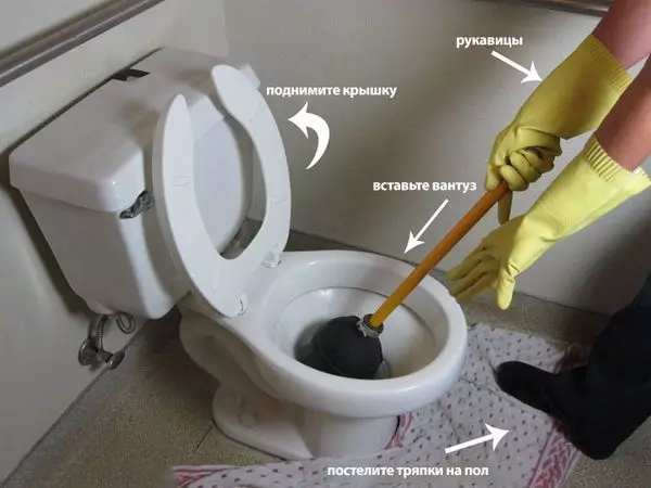 Bagaimana cara membersihkan toilet? 50 foto seperti di rumah sendiri menghilangkan zoom, cepat dan efisien cara membersihkan saluran 21798_37