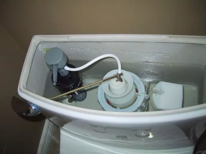 Como limpar o baño? 24 Fotos Como e que lavar o tanque de drenaxe desde o interior, como na casa para desfacerse do bloqueo, en canto á loita na loita contra o colapso de Coca-Cola 21799_18