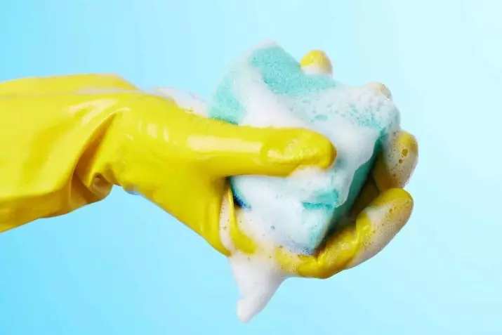 Kuinka puhdistaa astianpesukone? 14 Kuva Miten pesu sisätiloissa kotisilla sitruunahapossa mittakaavasta ja rasvasta ja siitä, miten suodatin 21826_3