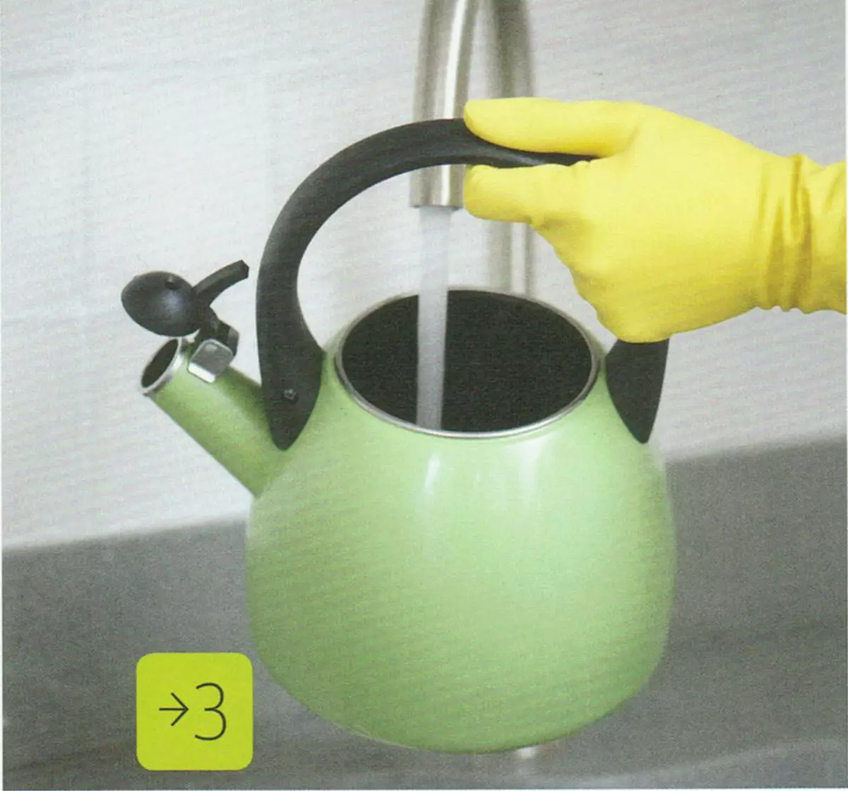 ティーポットレモン酸を磨く方法？ 38写真を選択した電気モデルのための洗浄組成物の割合は、どのようにそれを適切に洗浄します 21839_20