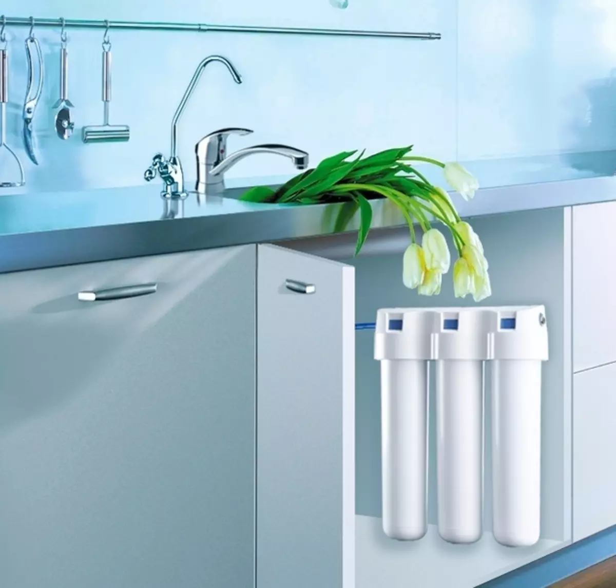 Фильтр для питьевой воды в квартиру. Аквафор 800. Проточный фильтр для воды в квартиру Аквафор. Фильтр для воды под мойку Аквафор. Система очистки воды для кухни Аквафор.
