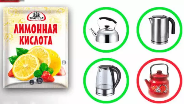 Paano magsipilyo ng teapot lemon acid? 38 larawan Piliin ang mga sukat ng komposisyon ng paglilinis para sa electrical model, kung paano maghugas ng maayos 21839_9