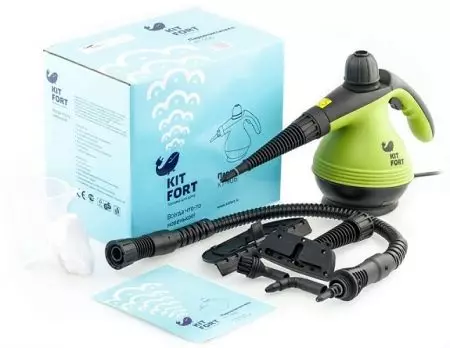 KITFORT Steam Cleaners: Wybór dysz. Instrukcje dotyczące użycia środków czyszczących do domu. Opinie klientów 21858_10