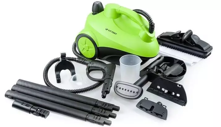 KITFORT Steam Cleaners: Wybór dysz. Instrukcje dotyczące użycia środków czyszczących do domu. Opinie klientów 21858_9