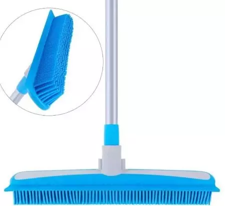 Rubber Mops: Floor Mops met een rubberen bek voor watersnijden, met rubberen borstelhaar voor het reinigen van tuinieren mop 21866_13