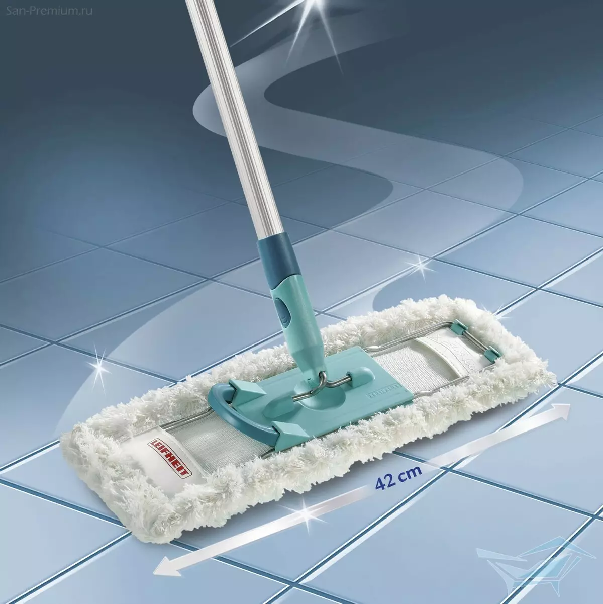MOPS professionali: per pavimenti e pulizia ampie sale, per la casa, carrelli da casa, metallo e altri mop per pulizia secca e umida 21889_19
