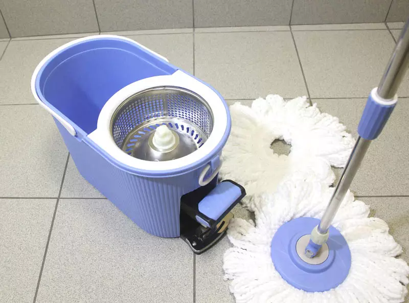 MOPS professionali: per pavimenti e pulizia ampie sale, per la casa, carrelli da casa, metallo e altri mop per pulizia secca e umida 21889_5