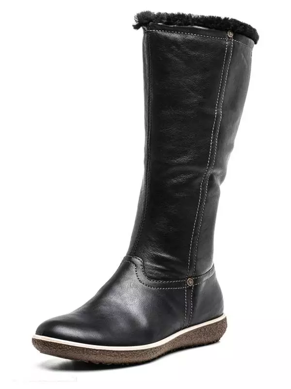 ECCO Boots (33 Pictures): Women's Autumn High Lightning Models, ECCO Leather Shoe Reviews 2189_7