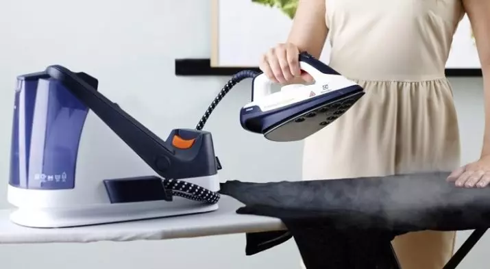 Steaming: Choose a steam iron for ironing clothes and floor hanger for evaporation of fur coats and dresses. How to use them? 21916_21