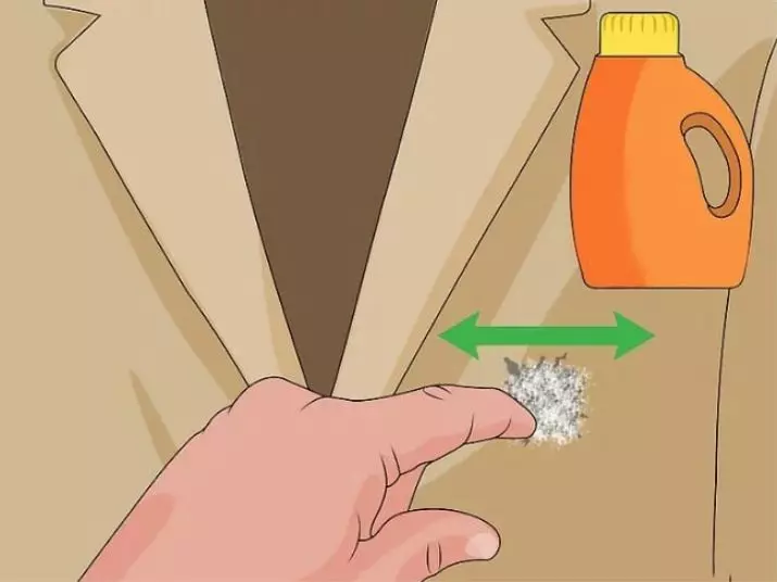 Πώς να καθαρίσετε το παλτό drape στο σπίτι χωρίς το πλύσιμο; 15 Φωτογραφία Τι να αφαιρέσετε τη μόλυνση από ένα κολάρο, πώς στο σπίτι για να φέρετε το προϊόν στη σειρά 21932_4