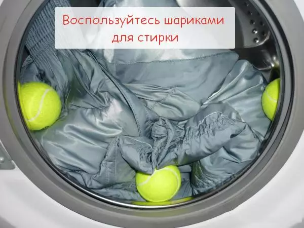 Sådan tørrer du jakken på Sintegone? 15 Photo Vaske Topboard Vinterjakker i vaskemaskine og manuel rengøring 21933_14