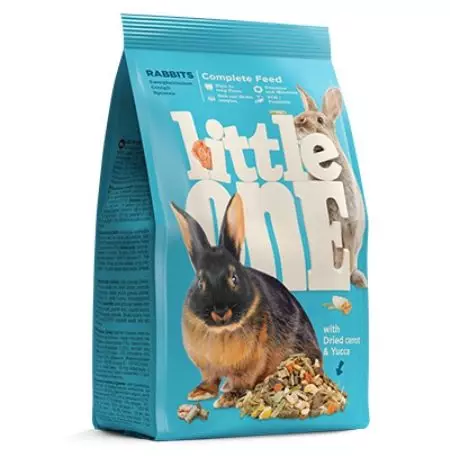 Jedzenie dla królików Mało: dla młodych królików i zielonej doliny, 15 kg i 400-900. Skład. Asortyment dobrej pasz dla ozdobnych królików 21939_8
