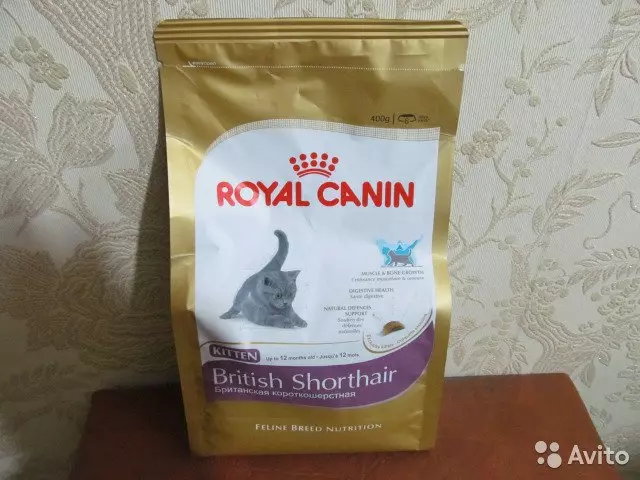Tørret mad til killinger Royal Canin: Killing sammensætning Op til 12 måneder, foder til steriliserede killinger. Vil det lugte dem? Dosering 22012_3
