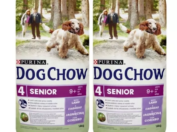 Nourriture pour chiens Purina Dog Chow: adulte et chiot 14 kg, adulte sensibles au saumon et leur composition, d'autres aliments pour chiens pour les chiens adultes et chiots, commentaires 22031_16