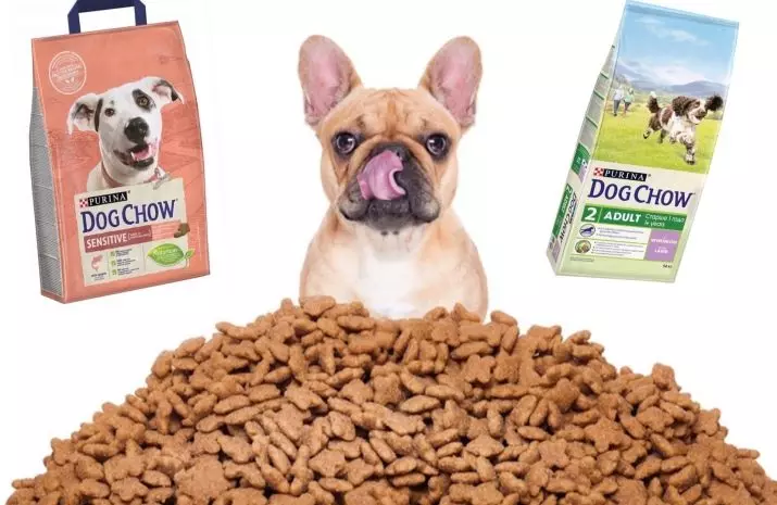 Nourriture pour chiens Purina Dog Chow: adulte et chiot 14 kg, adulte sensibles au saumon et leur composition, d'autres aliments pour chiens pour les chiens adultes et chiots, commentaires 22031_31