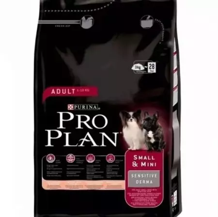 Purina Pro Plan for hunder av små raser: Fôr for valper og voksne hunder, med lam, laks og kylling. Nyanser fôring, dosering 22034_14