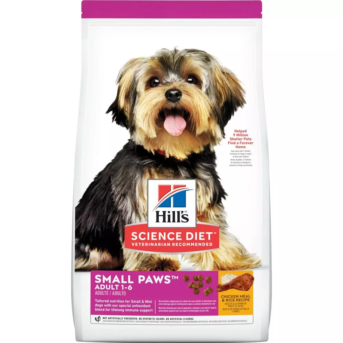 Hill's Herat: Compoziția hranei uscate și umede. Sunt mai bune regale Canin? Țara producătorului. Alimente pentru rasele mari de câini cu miel și alții, recenzii 22036_16
