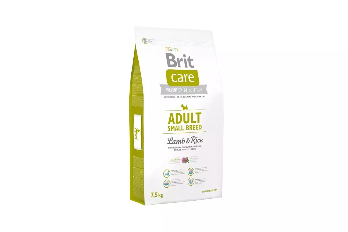Dry food for dogs Brit: composition of feed for adults and elderly dogs with a lamb of 15 kg, other dog feed, review reviews 22046_6