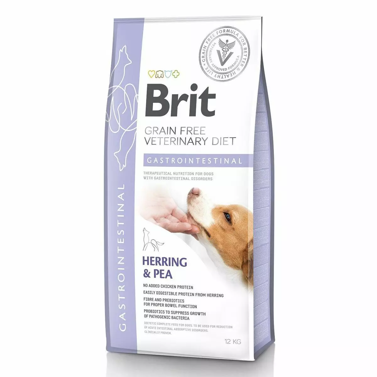 Thức ăn khô cho chó Brit: Thành phần của thức ăn cho người lớn và chó già với một con cừu 15 kg, thức ăn cho chó khác, đánh giá đánh giá 22046_9