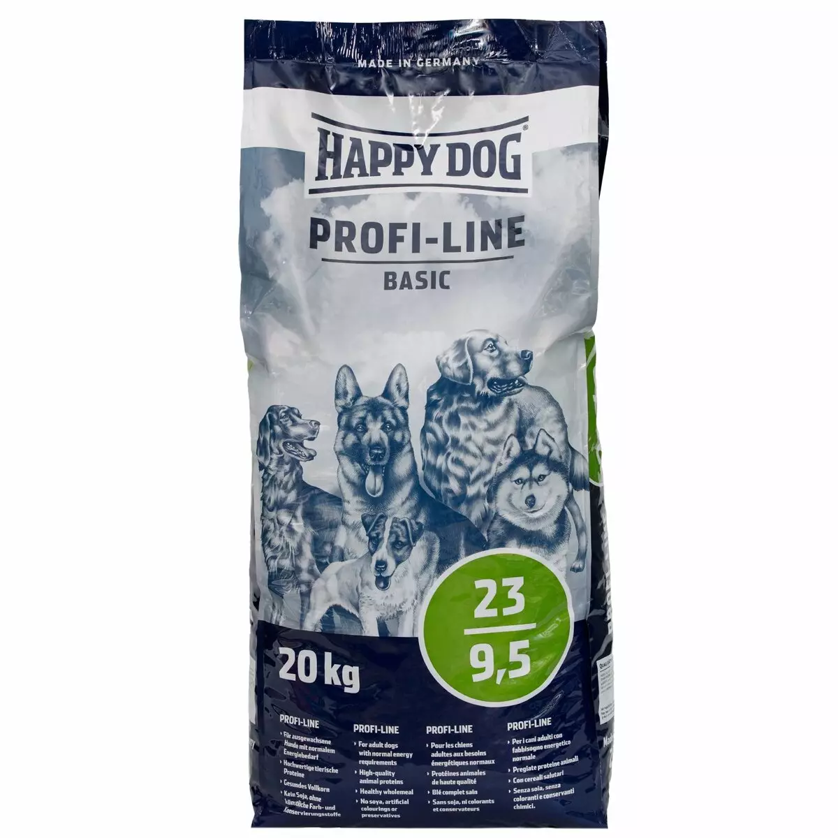 HAPPY DOG зъбците: сухо и мокро, за кученца от големи, малки и средни породи. Състав на консерви и други кучешки храни, прегледи 22054_26