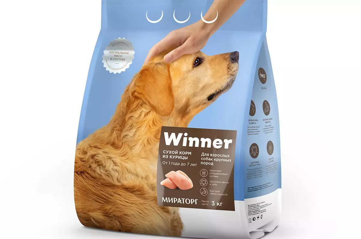 Hrana za pse pobjednika 